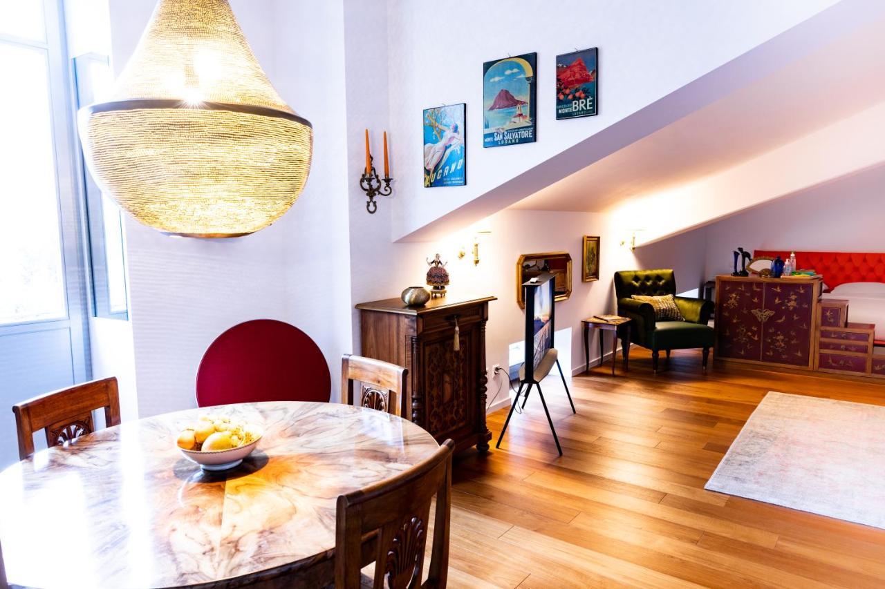 Al Ciani Balcony Suite Lugano Exterior foto